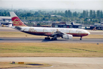 Gulf Air (A40-KF) Airbus A330 @ Heathrow