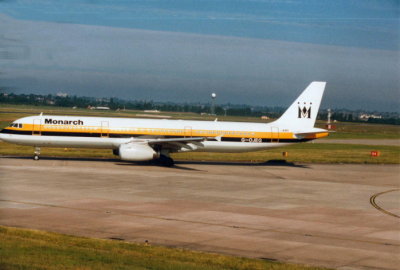 Monarch (G-OJEG) Airbus A321 @ Birmingham