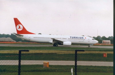THY Turkish Airlines (TC-JFC) Boeing 737 @ Manchester