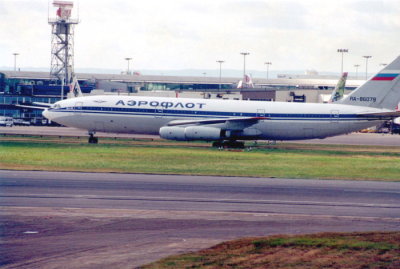 Aeroflot (RA86079) Ilushin IL86 @ Heathrow