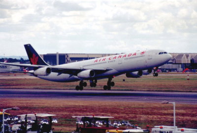 Air Canada (C-FLYU) Airbus A340 @ Heathrow