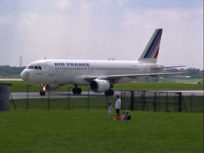 Air France (F-GFKE) Airbus A320 @ Manchester