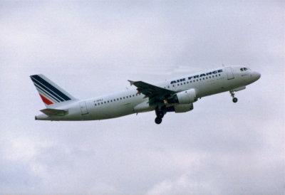 Air France (F-GFKJ) Airbus A320 @ Manchester