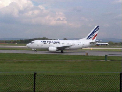 Air France (F-GJNM) Boeing 737 @ Manchester