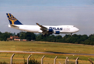 Atlas Air (N495MC) Boeing 747 @ Birmingham