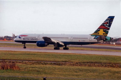 British Airways (G-BIKC) Boeing 757 @ Manchester