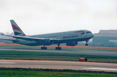 British Airways (G-BNWH) Boeing 767 @ Manchester