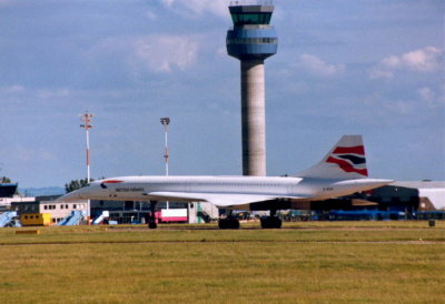 British Airways (G-BOAF) Aerospatiale-BAE Concorde @ East Midlands