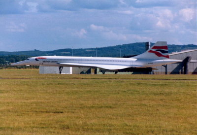 British Airways (G-BOAF) Aerospatiale-BAE Concorde @ East Midlands