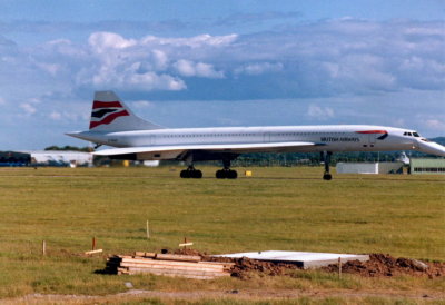 British Airways (G-BOAF) Aerospatiale-BAE Concorde @ East Midlands