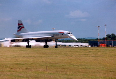 British Airways (G-BOAF) Aerospatiale-BAE Concorde @ East Midlands