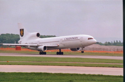 Caledonian Airways (TF-ABU) Lockheed L1011 Tristar @ Manchester