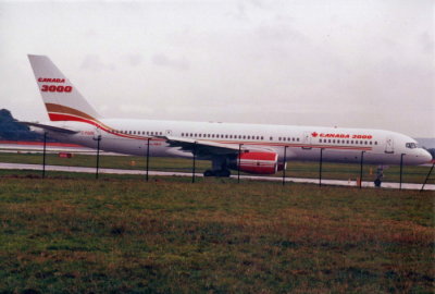 Canada 3000 (C-FOON) Boeing 757 @ Manchester