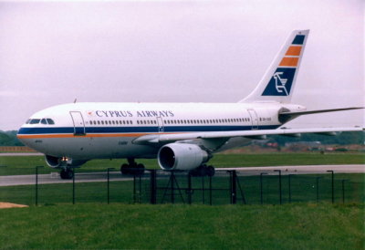 Cyprus Airways (5B-DAR) Airbus A310 @ Manchester