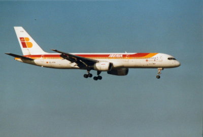Iberia (EC-FFK) Boeing 757 @ Birmingham
