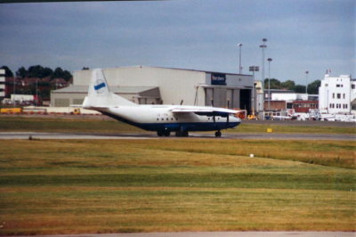 Inter Trans Air (LZ-ITA) Antonov 12 @ Birmingham