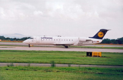 Lufthansa (D-ACJA) Canadair CL100 @ Manchester
