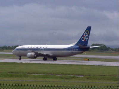 Olympic (SX-BKF) Bopeing 737 @ Manchester
