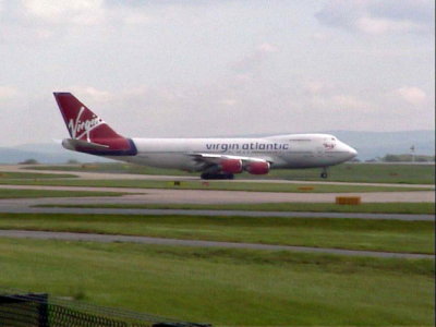 Virgin Atlantic (G-****) Boeing 747 @ Manchester