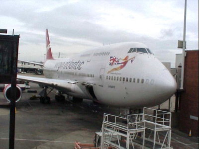 Virgin Atlantic (G-VAST) Boeing 747 @ Heathrow