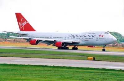 Virgin Atlantic (G-VCAT) Boeing 747 @ Manchester