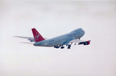 Virgin Atlantic (G-VLAX) Boeing 747 @ Manchester