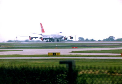 Virgin Atlantic (G-VRUM) Boeing 747 @ Manchester