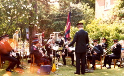 1983 (09) - Burton Citadel Band @ Garden Party @ Branston Church