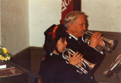 1990 (13) - Band Centerary - Bandmen Alison Downs & Bill Hall