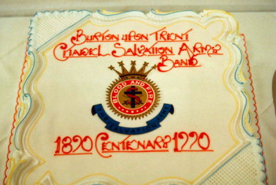 1990 (02) Burton Citadel Band Centenary - Celebration Cake