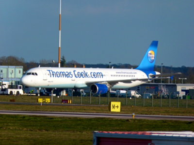 Thomas Cook (G-DHJH) Airbus A321 @ East MIdlands