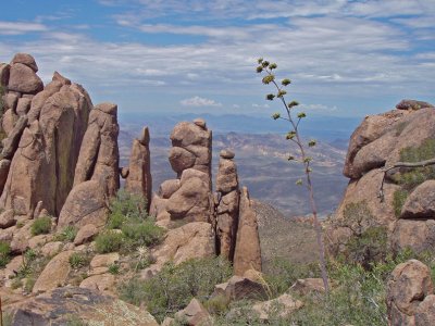 More eroded boulders