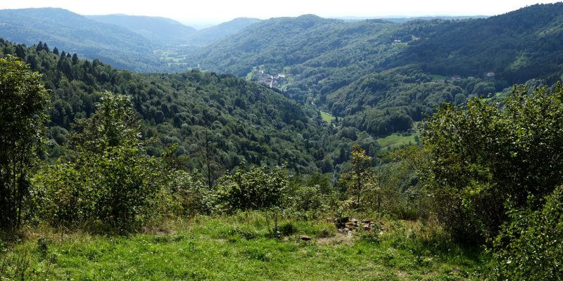 Sur la route du ballon de Servance, Vosges