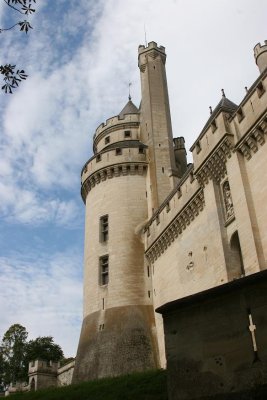 Le chateau de Pierrefonds, Oise