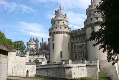 Le chateau de Pierrefonds, Oise