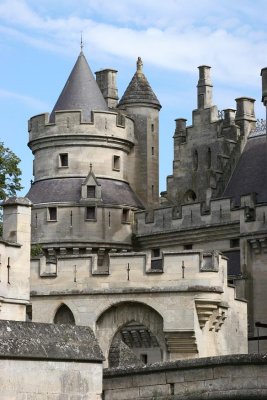 Le chateau de Pierrefonds, Oise