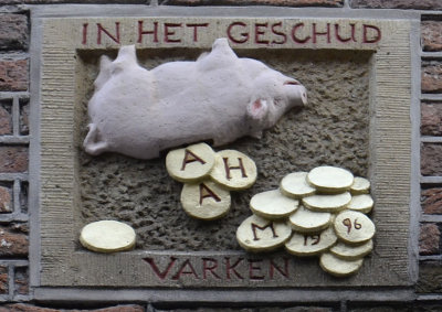 IN HET GESCHUD VARKEN