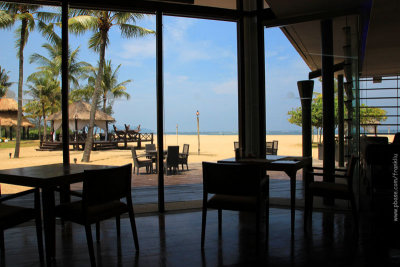 Restaurant on beach