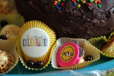 IMG_3711 Time to Celebrate - we passed the goal as I photographed the Celebration Cake