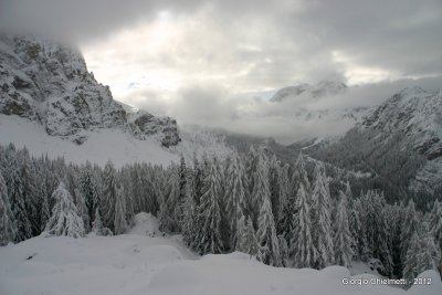 Squarci di luce verso il Civetta