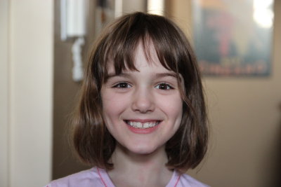 Amelie at 8