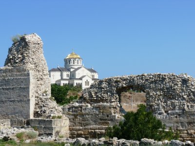 Chersonesus's ruins & St.Vladimir's church