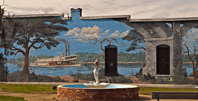 A painted wall in Quincy, FL