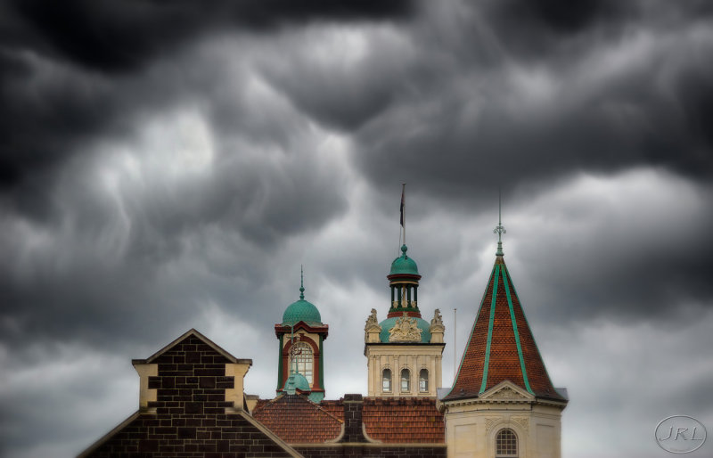 The gathering storm.