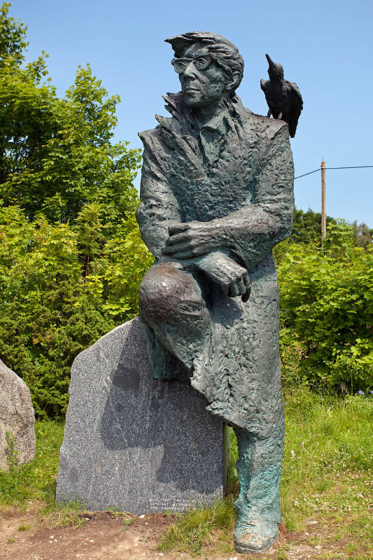 Memorial to Estonian Writer Juhan Smuul