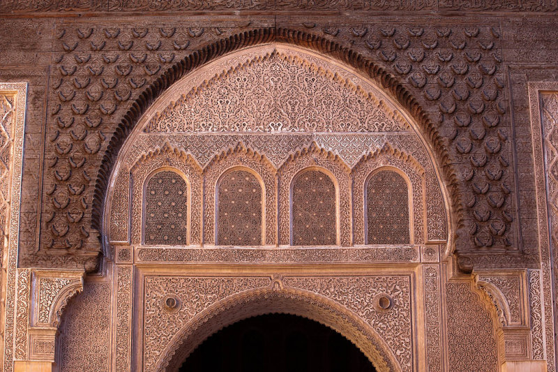 Ben Youssef Madrasa: Carvings