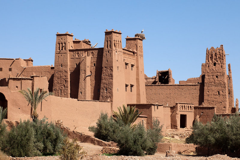 At Benhaddou Kasbah