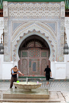Kairouan Mosque: Washing before Praying