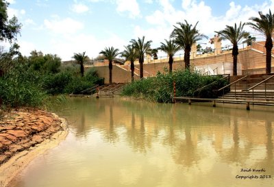 The baptism of Jesus-Jordan