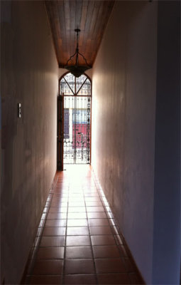 Entrance hall of Casa Lily